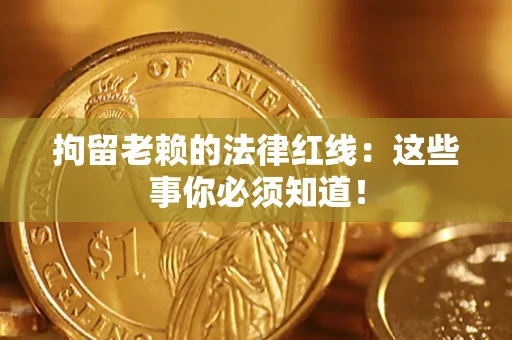 武汉拘留老赖的法律红线：这些事你必须知道！