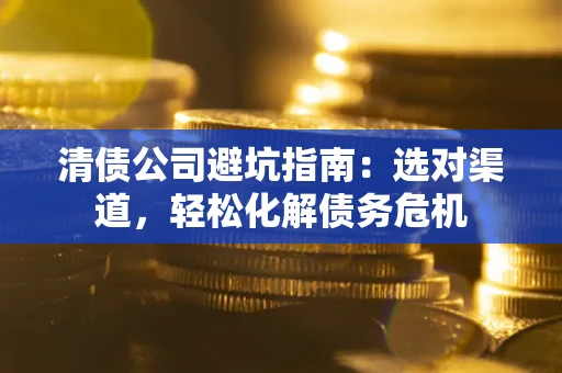 武汉清债公司避坑指南：选对渠道，轻松化解债务危机