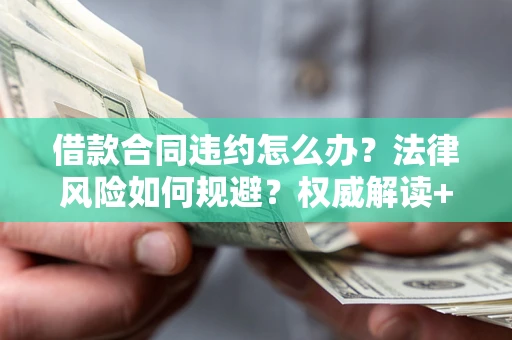 武汉借款合同违约怎么办？法律风险如何规避？权威解读+实用指南
