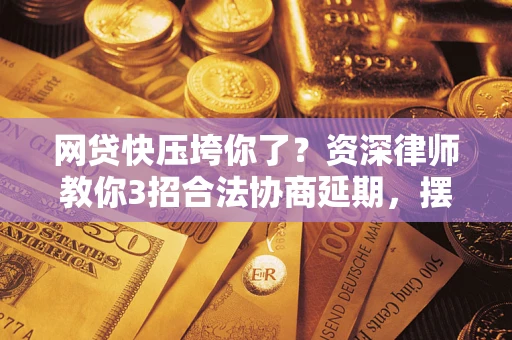 武汉网贷快压垮你了？资深律师教你3招合法协商延期，摆脱暴力催收！
