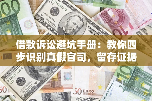 武汉借款诉讼避坑手册：教你四步识别真假官司，留存证据不踩雷