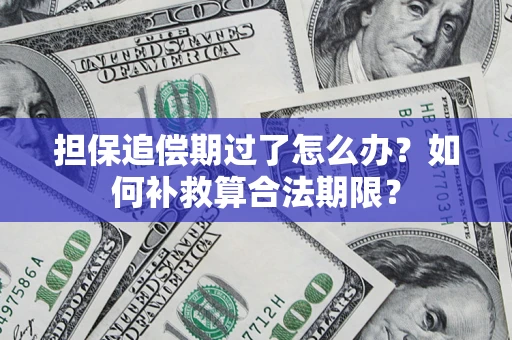 武汉担保追偿期过了怎么办？如何补救算合法期限？