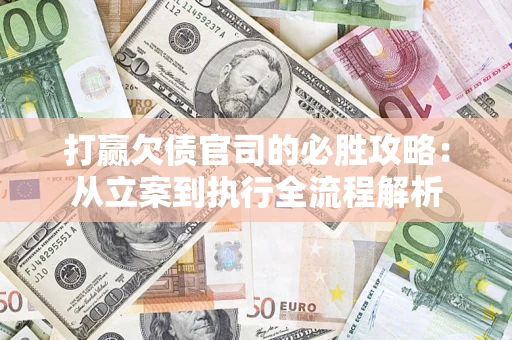 武汉打赢欠债官司的必胜攻略：从立案到执行全流程解析