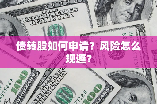 武汉债转股如何申请？风险怎么规避？