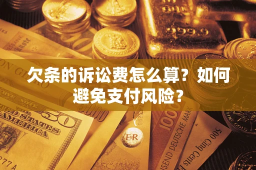 武汉欠条的诉讼费怎么算？如何避免支付风险？